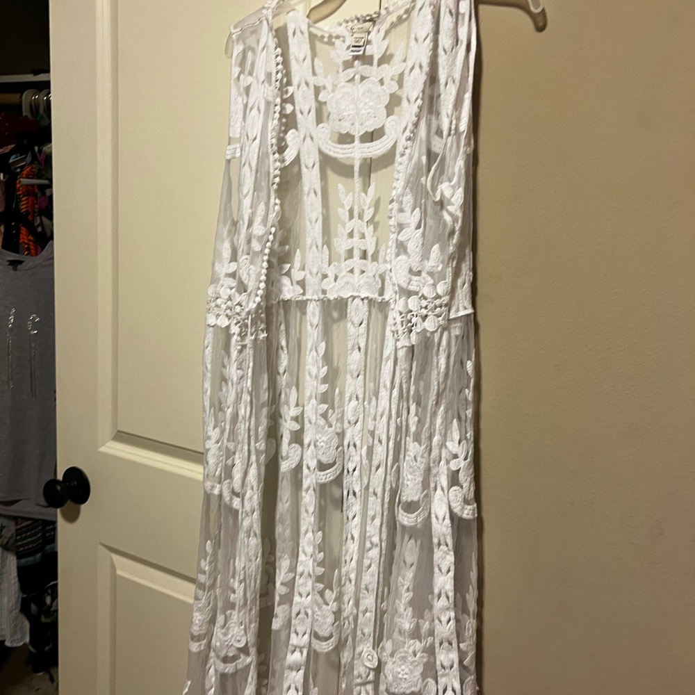 White coverup